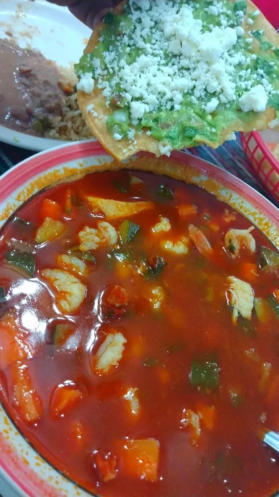 Caldo De Camarones Soup