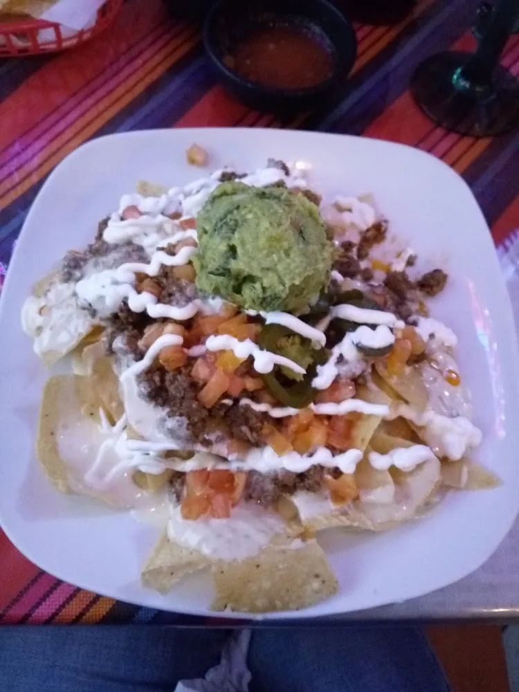 Pile of Chips Nachos